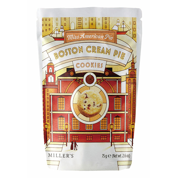 ミラーズ ミスアメリカンパイ ボストンクリームパイ クッキー 75g