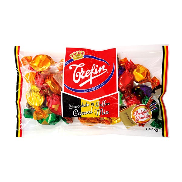 トレファン チョコレート＆タフィ カジュアルミックス 165g