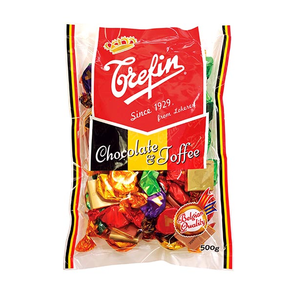 トレファン チョコレート & タフィ ミックス 500g